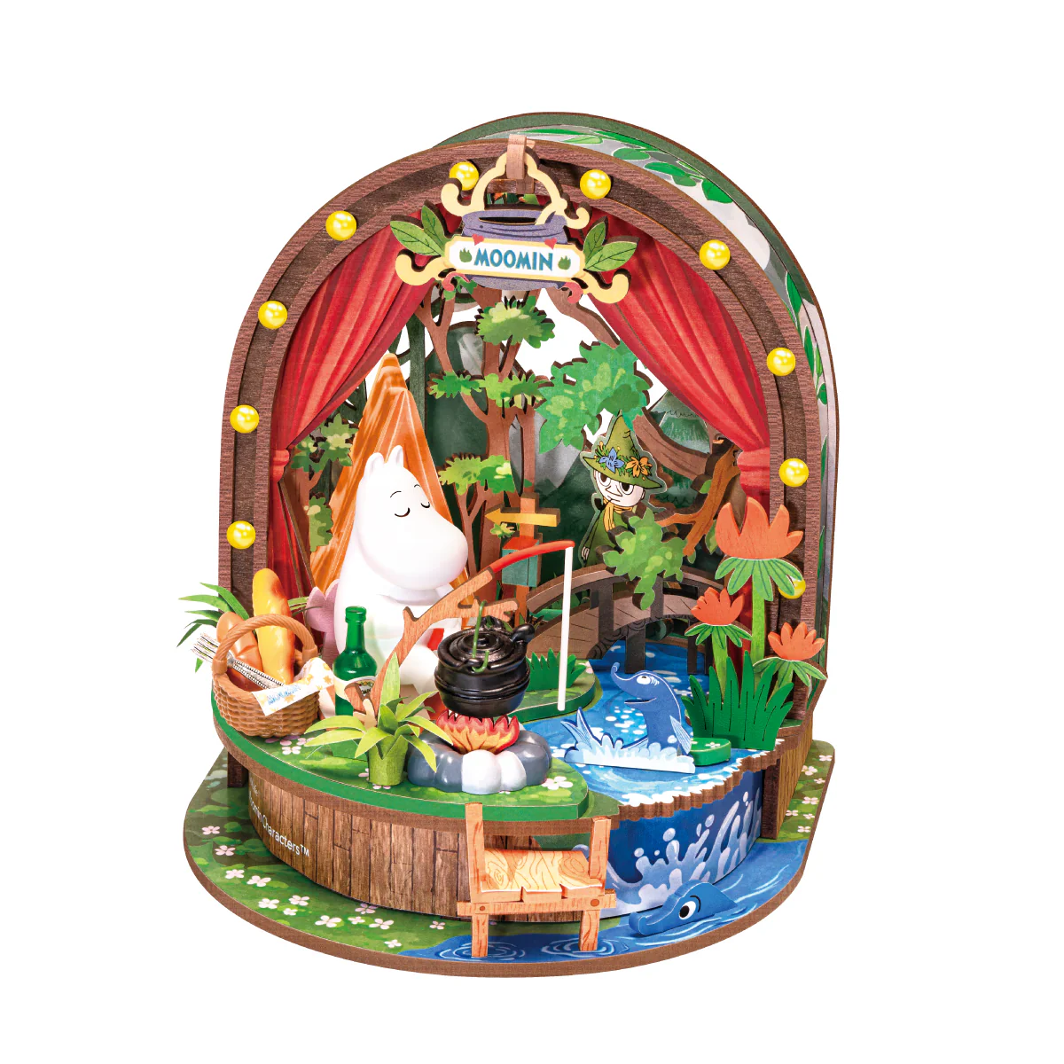 Rolife Happy Life in Moominvalley Series DIY Miniature House - Image 9