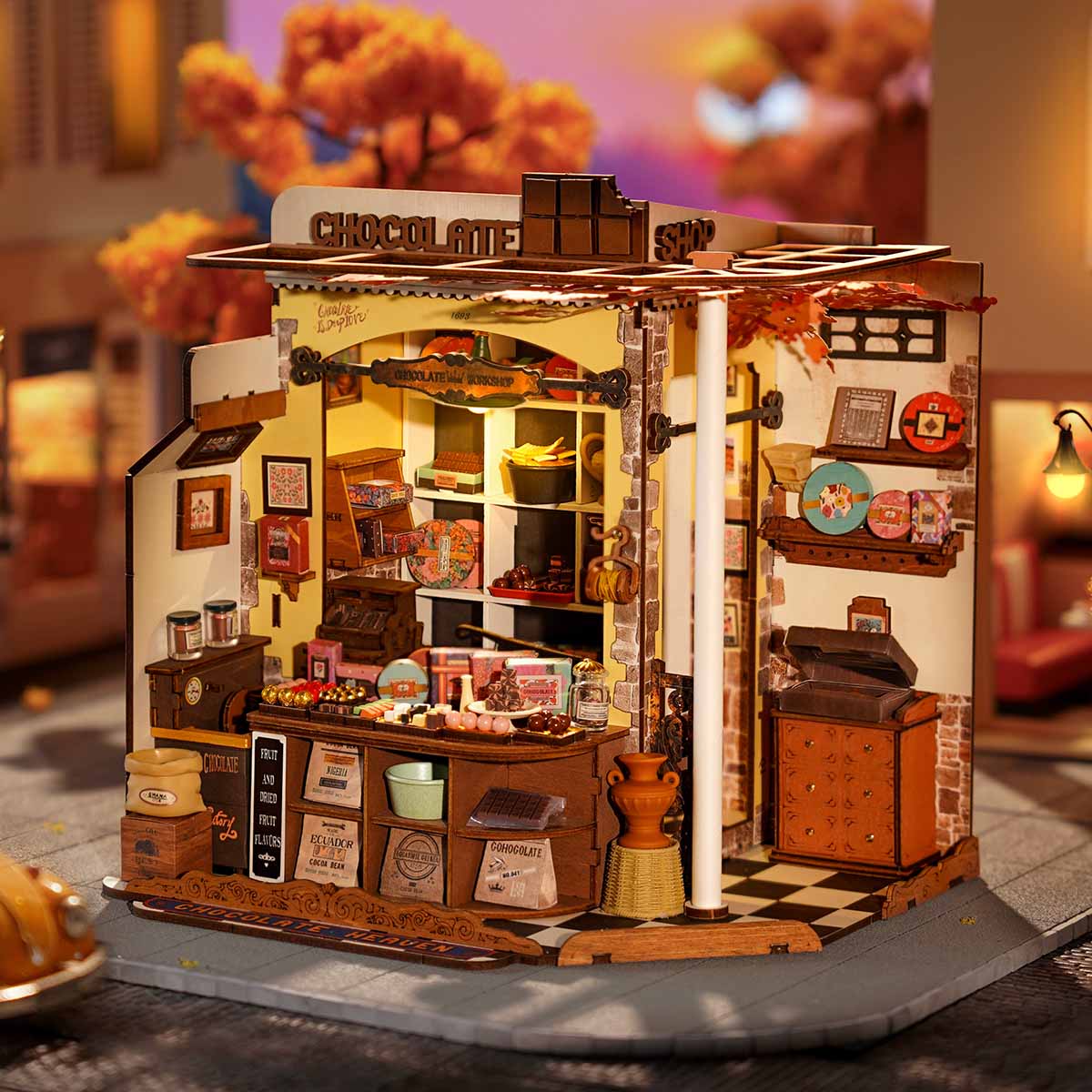 Rolife Henry's Chocolate DIY Miniature House DG174 - Image 2