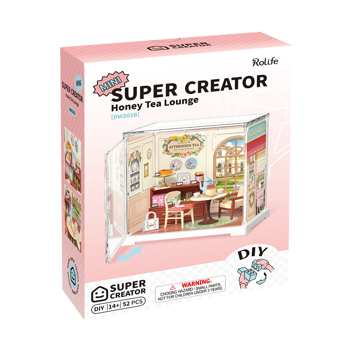 Rolife Honey Tea Lounge DIY Miniature House DWS02B - Image 6
