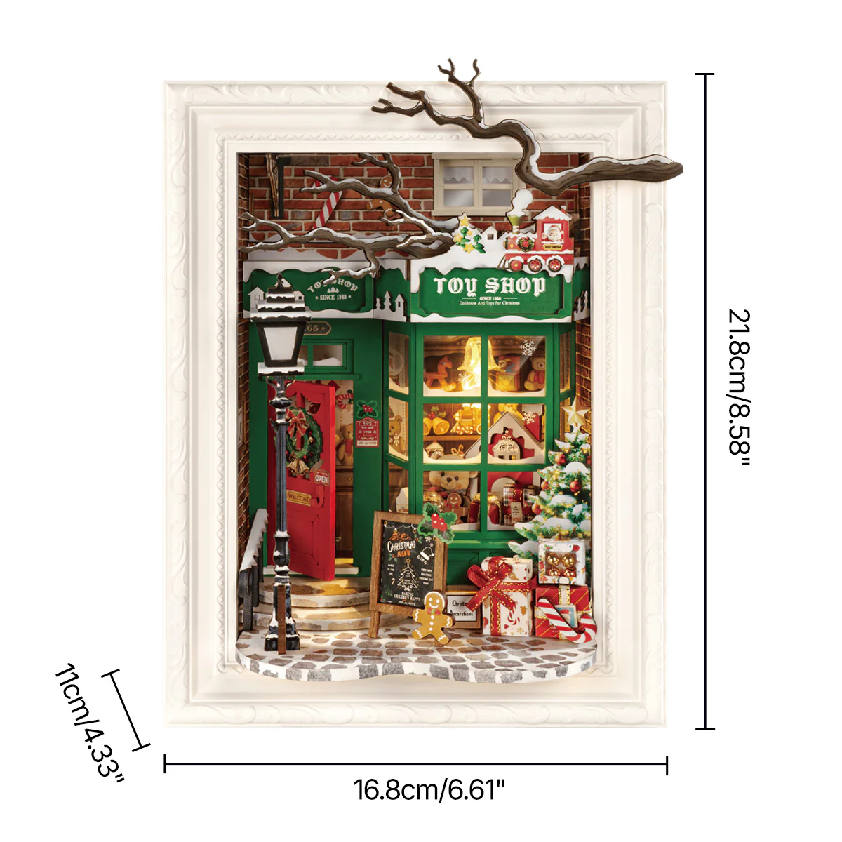 Rolife Santa's Toy Shop 3D Wooden Puzzle DP006 - Image 5