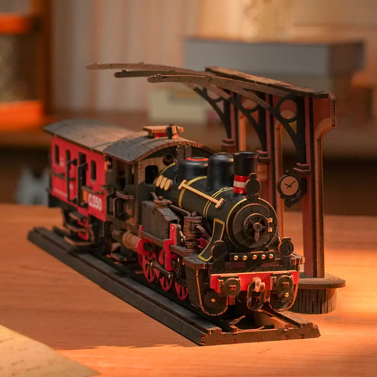 Rolife Steam Journey 3D Wooden Puzzle TGS01 - Image 2