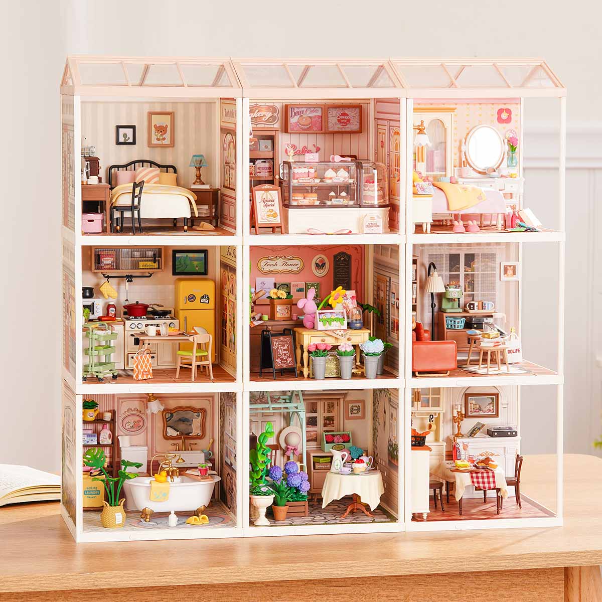 Rolife Super Creator Series - 9 in 1 Nine Grid