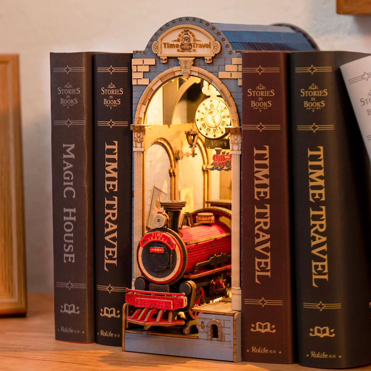 Rolife Time Travel DIY Book Nook Kit TGB04 - Image 4