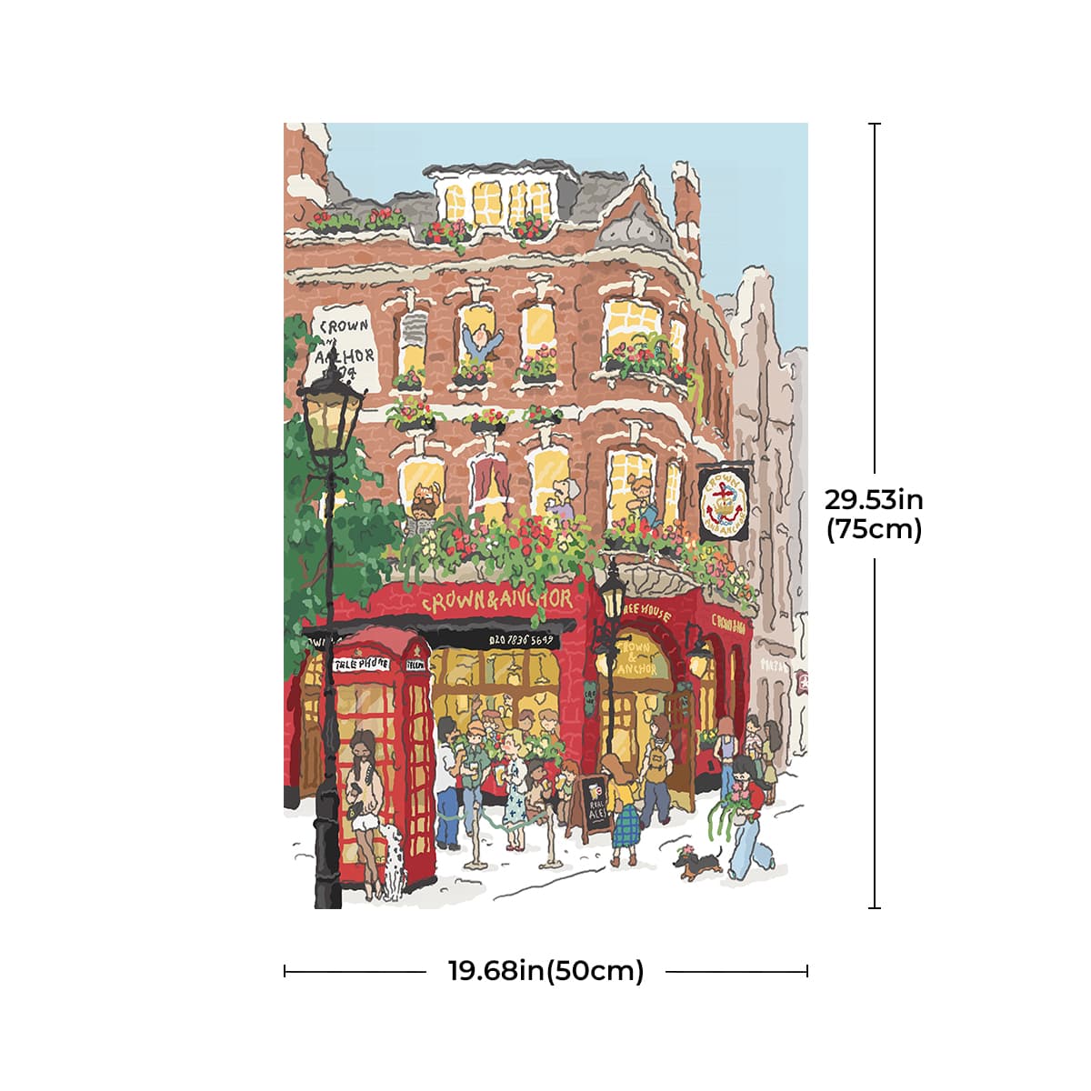 Rolife Welcome to Covent Garden 1000 Piece Jigsaw Puzzle PT006 - Image 5